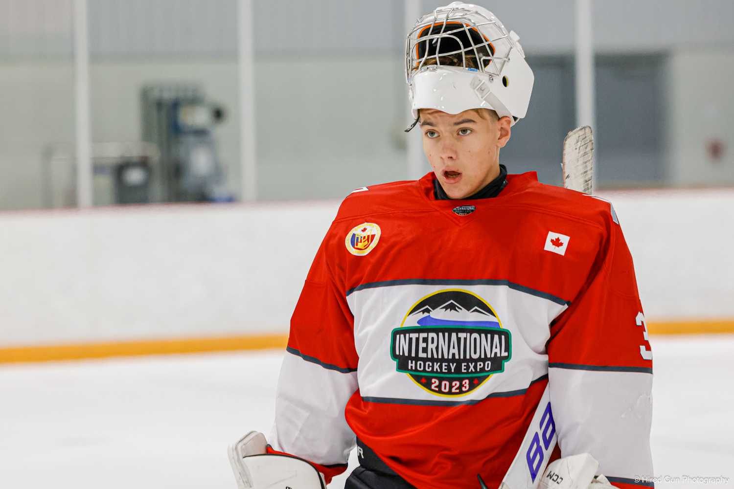 International Hockey Expo goaltender