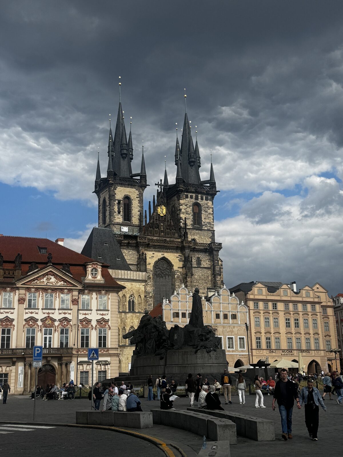 Týn Church in Prague's Old Town Square